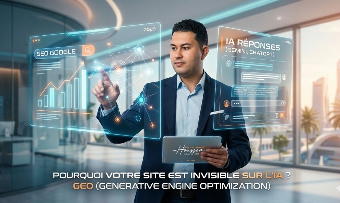 Pourquoi votre site n’apparaît jamais dans les réponses des IA (Gemini, ChatGPT) et comment corriger cela en 2026
